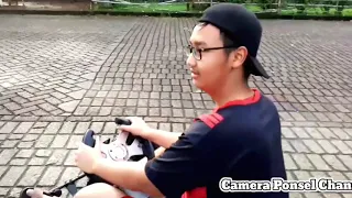 Tes Gokart Gx200 Buatan Sendiri | Test Ride Homemade Gx200 Gokart Pt.2