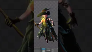 Spine Animation CloseUp 1_Expressions_2.5D