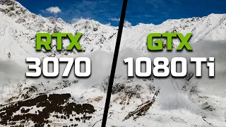RTX 3070 vs GTX 1080 Ti - Test in 9 Games