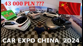 Car Expo CHINA 2024 - wystawa samochodów Chiny