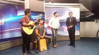 Daniel Duran ao vivo no programa Brasil Urgente DF