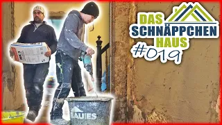 Putz SPRITZBEWURF & GRUNDPUTZ auftragen! - SCHNÄPPCHENHAUS #019 | Home Build Solution