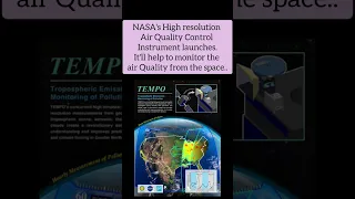 Nasa's Tempo mission🤯🔥#shorts #nasa#nasaspace #space#spacefacts #airqualityindex #airquality