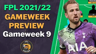 FPL GAMEWEEK 9 PREVIEW | BEST LUKAKU REPLACEMENTS? | Fantasy Premier League Tips 2021/22