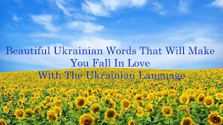 Beautiful Ukrainian Words That Will Make You Fall In Love With The Ukrainian Language 💙💛