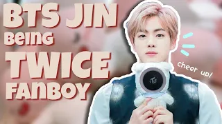 BTS Jin being Twice Fanboy | Twice 'Cheer Up' Performance