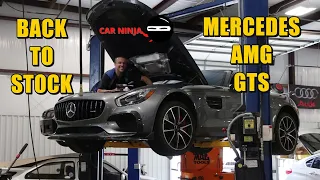 CAR NINJA. Back To Stock Mercedes-Benz AMG GTS