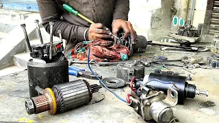 Truck self starter armature repair | Indian truck mechanics