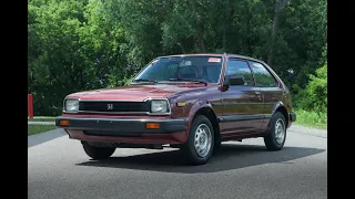 1983 Honda Civic 1500DX For Sale - Test Drive Video (80K Miles)