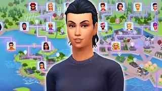 I made every sim in Windenburg related to each other! // Sims 4 Genealogy Challenge