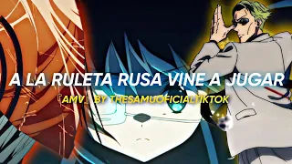 A LA RULETA RUSA VINE A JUGAR - Canción Viral de TikTok (La Locura esta en mí) Santa Flow Remix『AMV』