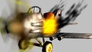 Cartoon Plane Model & Animation