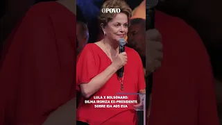 Lula x Bolsonaro: Dilma ironiza ex-presidente sobre ida aos EUA