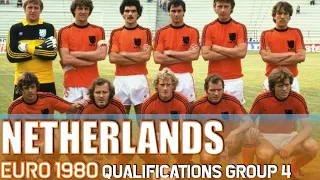 Netherlands Euro 1980 All Qualification Matches Highlights | Road to Italy | Oranje