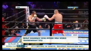 Beibut Shumenov wins interim WBA world cruiserweight title