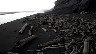 Highway 101 Cape Blanco beach Oregon cliff erosion