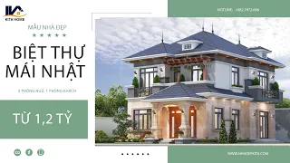 CHỈ 1,2 Tỷ - Nhà Mái Nhật 2 Tầng 130M2 (8,9X14,25M) Thiết Kế 5 Phòng Ngủ Chuẩn Khoa Học|KITA-00239