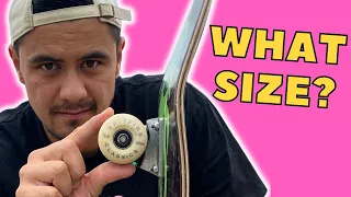 DOES SKATEBOARD WHEEL SIZE REALLY MATTER???