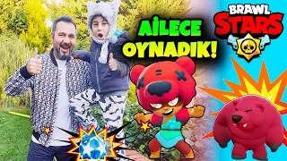 EGEMEN KAAN BRAWL STARS'DAKİ NİTA OLDU! EFSANE GOLLER ATTIK! SAVAŞ TOPU MODU! | AİLECE OYNUYORUZ!