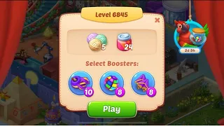 HomeScapes 6845 Level No Boosters