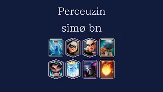 [Top 200] Pekka deck gameplay Perceuzin , sîmø bn - Clash Royale