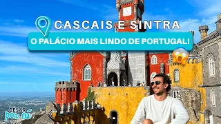 CASCAIS e SINTRA, PORTUGAL - PALÁCIO de PENA e o QUE FAZER em 1 DIA em um BATE-VOLTA de LISBOA