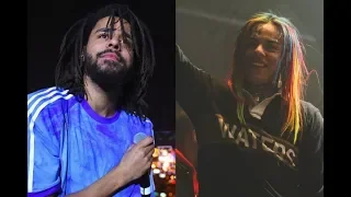 Tekashi 6ix9ine Defends J. Cole On Instagram