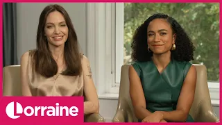 Angelina Jolie And Lauren Ridloff On Playing History Making Superheroes In Eternals | Lorraine