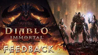 Feedback For Diablo Immortal Technical Alpha