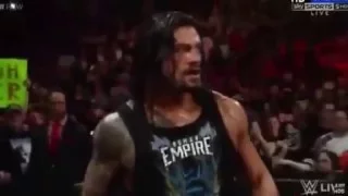 WWE RAW 3 14 2016 Roman Reigns returns to Raw and attacked on Triple H