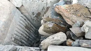 ASMR Rock Quarry CRUSHING Primary Jaw Crusher inaction IMPACTR Crusher Working Asmr stone Crushing