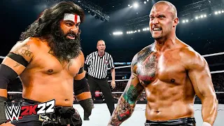 Veer Mahaan vs. Karrion Kross (WWE 2K22)