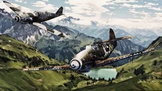 Летная школа СБ № 8. Работа парой на Bf 109. Симуляторные бои.