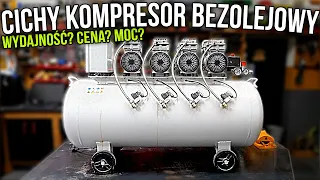 Cichy kompresor bezolejowy 200L czy ma on sens? Sprężarka membranowa a wydajność - Fox Corner