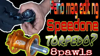 how to edit speedone torpedo hubs? 8pawls. pano iedit ang  speedone torpedo 8pawls  hub? #bikehacks