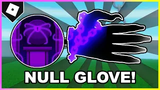 Slap Battles - How to get NULL GLOVE + "THE RELIC" BADGE! [ROBLOX]