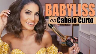 Tutorial: BABYLISS no Cabelo mais Curto (LongBob)