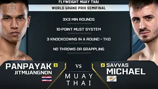 MUAY THAI  / PANPAYAK  JITMUANGNON  vs  SAVVAS MICHAEL  /   BEST SPORTS MOMENTS