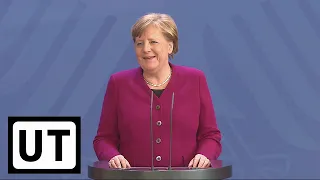 23.04.2020 - Angela Merkel - EU-Rat: Recovery Fund, SURE, ESM, MFR, Balkan / MPK/Locker. / USA/WHO