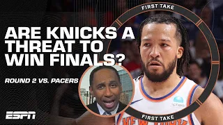 Are the Knicks an NBA Finals THREAT? 👀 Stephen A. APPLAUDS their TOUGHNESS and GRIT 💪 | First Take