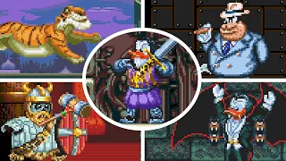 QuackShot: Starring Donald Duck - All Bosses