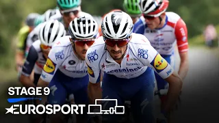 Adam Yates loses yellow jersey to Primoz Roglic! | Stage 9 | Tour de France 2020 | Eurosport
