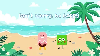 Don't Worry Be Happy Song for Kids (Happy Song) - Little Gem Gem Nursery Rhymes