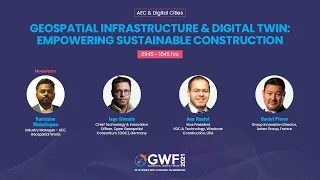 Geospatial Infrastructure & Digital Twin: Empowering Sustainable Construction | GWF2021