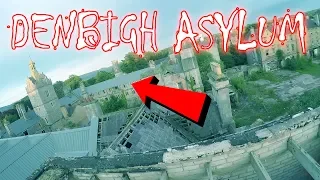 CLIMBING DENBIGH ASYLUM//BURNT DOWN BUILDING