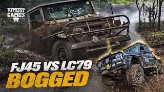 Landcruiser 4x4 Mud Run - FJ45 VS LC79