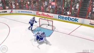 NHL 13 - Funny Deflection Goal