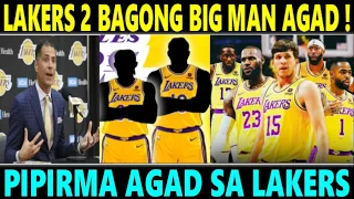 BREAKING: Lakers "2 BAGONG BIG MAN" Agad PIPIRMA at TUTULONG kay LEBRON DAVIS NEXT SEASON
