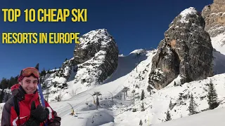 Top 10 affordable ski resorts in Europe 2023/2024