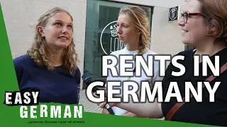 How much does it cost to rent a place in Germany? | Easy German 257